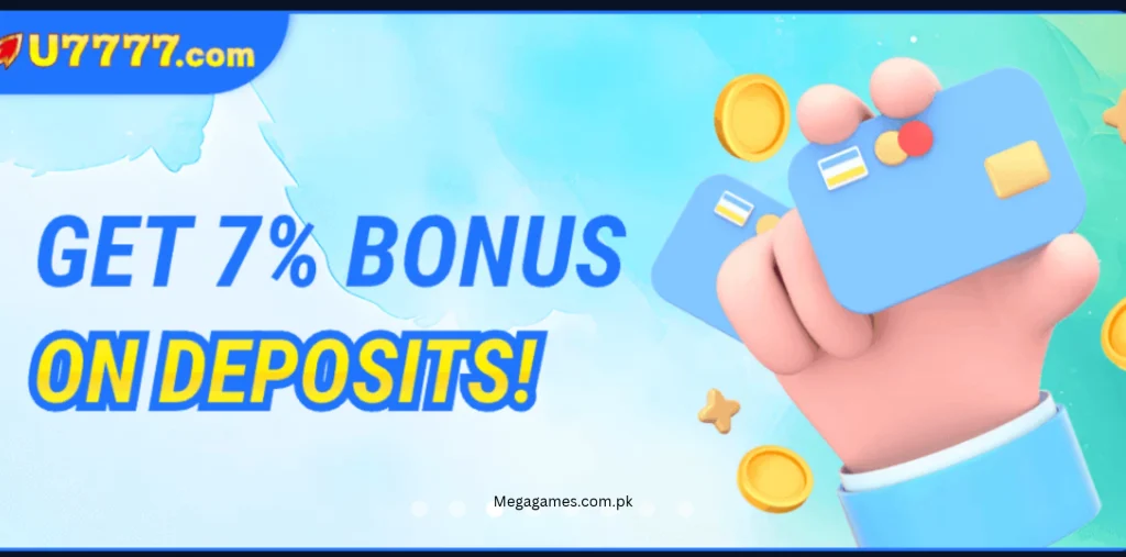 U777 7% Bonus